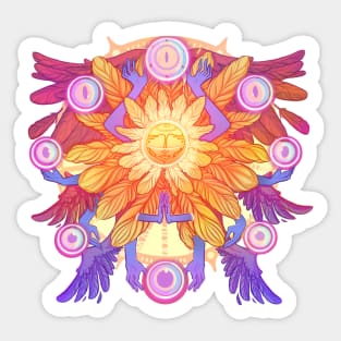 The Holy One, All-seeing Entity Sticker